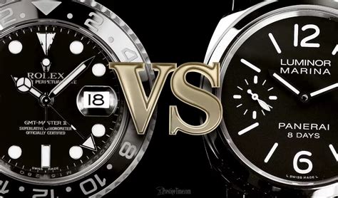 panerai vs rolex submariner|Rolex vs Panerai watch.